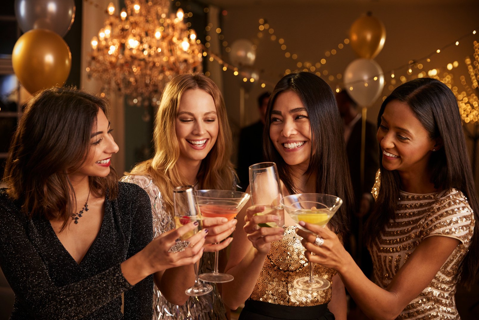 Women Friends Making a Toast